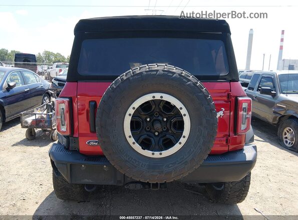 1FMEE5DP3MLA93883 2021 FORD BRONCO Red 