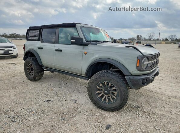 1FMEE5DP3NLA89821 2022 FORD BRONCO Gray Առջևի աջ