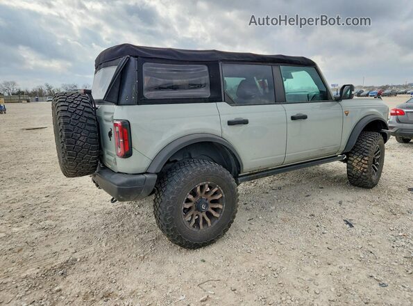 1FMEE5DP3NLA89821 2022 FORD BRONCO Gray Հետևի աջ