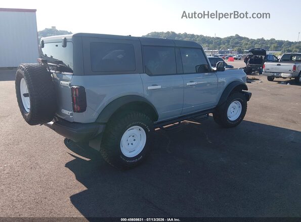 1FMEE5DP3NLB71385 2022 FORD BRONCO Silver უკანა მარჯვენა