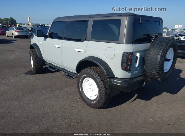 1FMEE5DP3NLB71385 2022 FORD BRONCO Silver უკანა მარცხენა