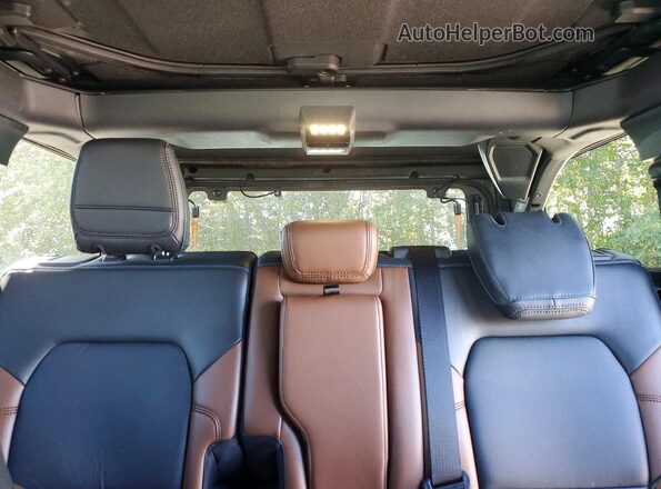 1FMEE5DP3PLA88641 2023 FORD BRONCO Gray Vista de los asientos traseros
