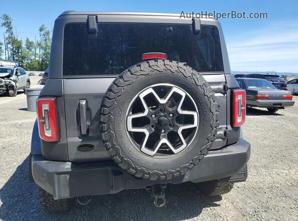 1FMEE5DP3PLA88641 2023 FORD BRONCO Gray Vista trasera