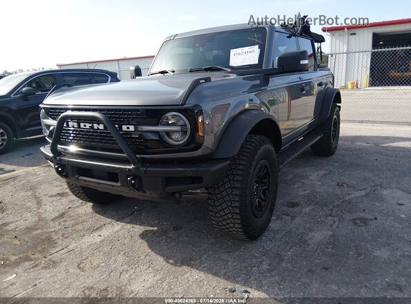 1FMEE5DP3PLB51396 2023 FORD BRONCO Gray წინა მარცხენა ხედი სამი მეოთხედიდან