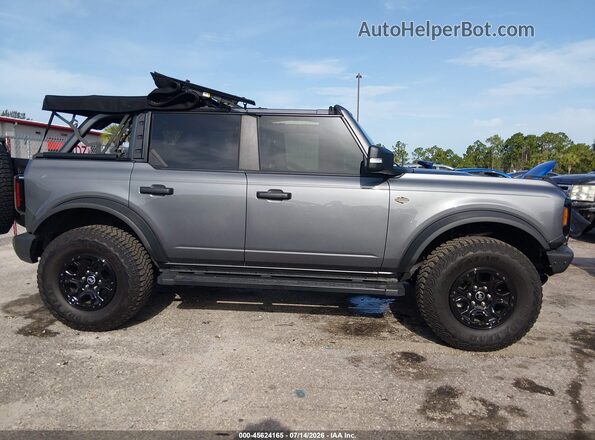 1FMEE5DP3PLB51396 2023 FORD BRONCO Gray უკანა სალონის ხედი