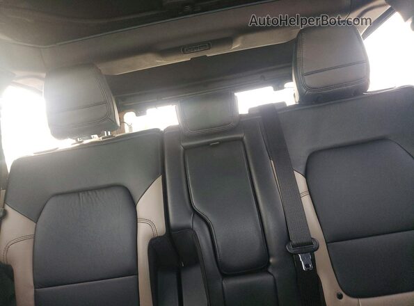 1FMEE5DP4NLB34829 2022 FORD BRONCO Blue Rear seats view