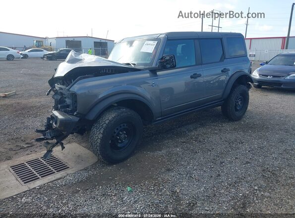 1FMEE5DP4NLB63618 2022 FORD BRONCO Gray Front left