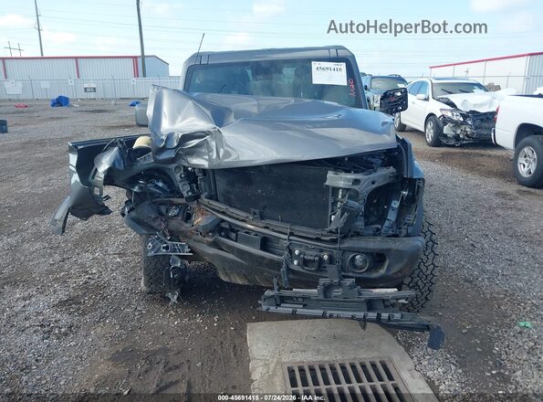 1FMEE5DP4NLB63618 2022 FORD BRONCO Gray Rear interior view