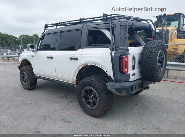 1FMEE5DP4NLB69791 2022 FORD BRONCO White Trasero izquierdo