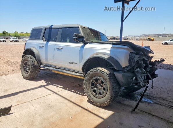 1FMEE5DP5MLA73084 2021 FORD BRONCO Gray წინა მარჯვენა
