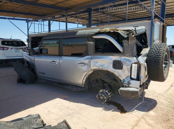 1FMEE5DP5MLA73084 2021 FORD BRONCO Gray უკანა მარცხენა