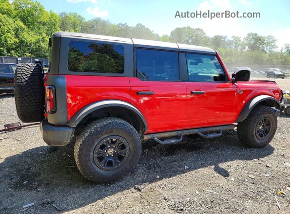 1FMEE5DP5PLB96159 2023 FORD BRONCO Red Rear right