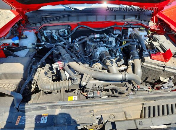 1FMEE5DP5PLB96159 2023 FORD BRONCO Red Engine compartment view