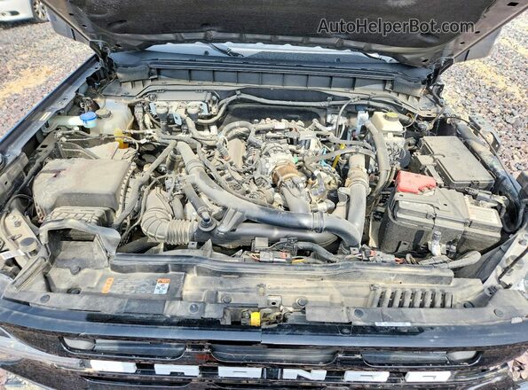 1FMEE5DP6PLC06830 2023 FORD BRONCO Gray Вид підкапотного простору