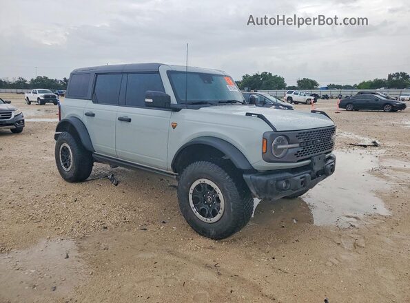 1FMEE5DP6PLC13163 2023 FORD BRONCO Green Front right