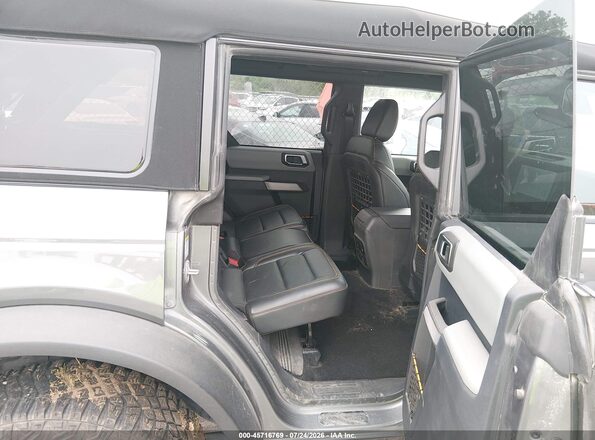 1FMEE5DP7NLB65234 2022 FORD BRONCO Gray Widok naklejki z numerem VIN