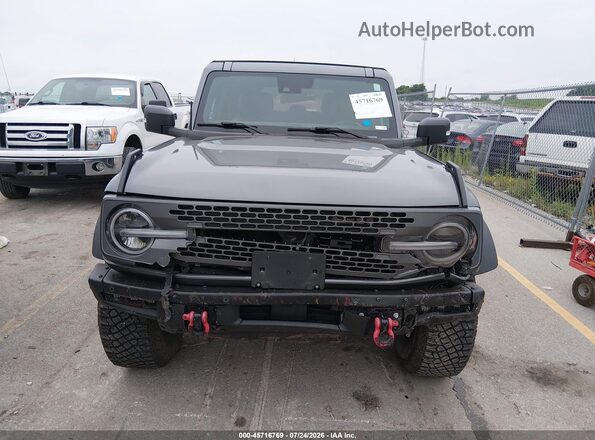 1FMEE5DP7NLB65234 2022 FORD BRONCO Gray Widok z przodu