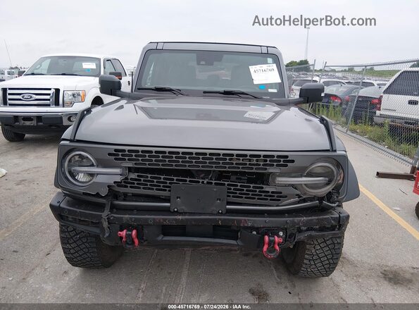 1FMEE5DP7NLB65234 2022 FORD BRONCO Gray Widok zestawu wskaźników