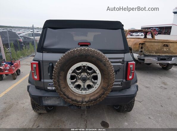 1FMEE5DP7NLB65234 2022 FORD BRONCO Gray 