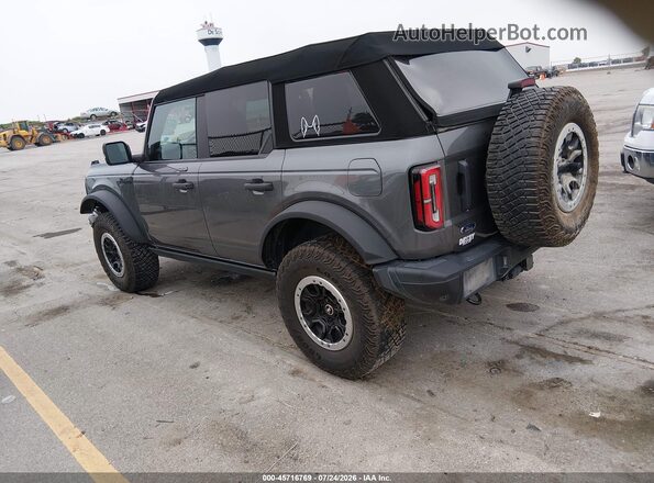 1FMEE5DP7NLB65234 2022 FORD BRONCO Gray Tył lewy