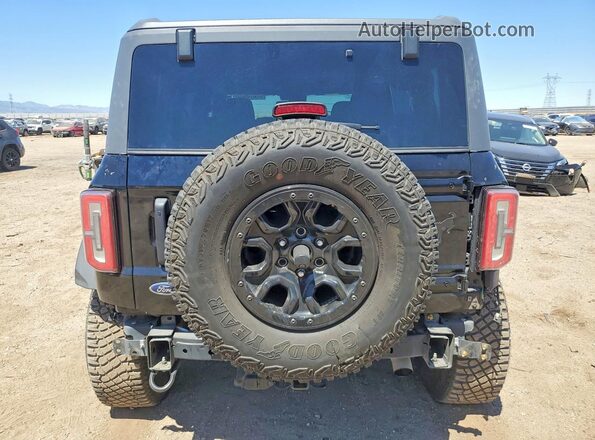 1FMEE5DP8NLB37006 2022 FORD BRONCO Black Հետևի տեսք