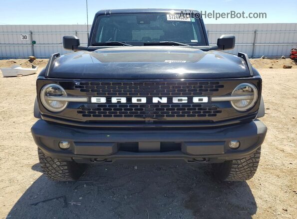 1FMEE5DP8NLB37006 2022 FORD BRONCO Black Դիմացի տեսք