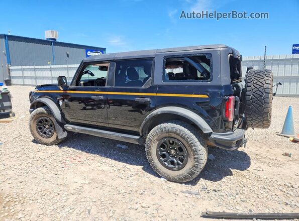 1FMEE5DP8NLB44215 2022 FORD BRONCO Black უკანა მარცხენა