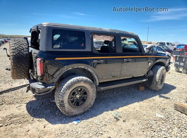 1FMEE5DP8NLB44215 2022 FORD BRONCO Black უკანა მარჯვენა