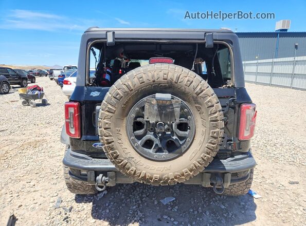 1FMEE5DP8NLB44215 2022 FORD BRONCO Black უკანა ხედი