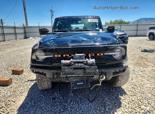 1FMEE5DP8NLB44215 2022 FORD BRONCO Black წინა ხედი