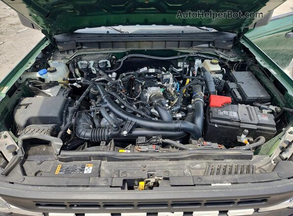 1FMEE5DP8NLB75786 2022 FORD BRONCO Green უკანა სალონის ხედი