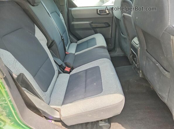 1FMEE5DP8NLB75786 2022 FORD BRONCO Green უკანა სავარძლების ხედი