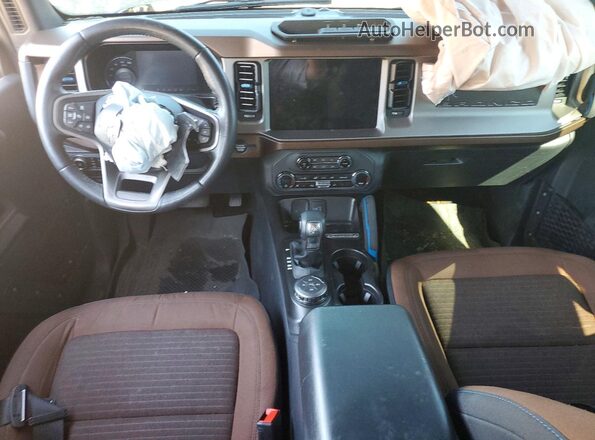 1FMEE5DP8PLB30902 2023 FORD BRONCO Black Vista del salpicadero
