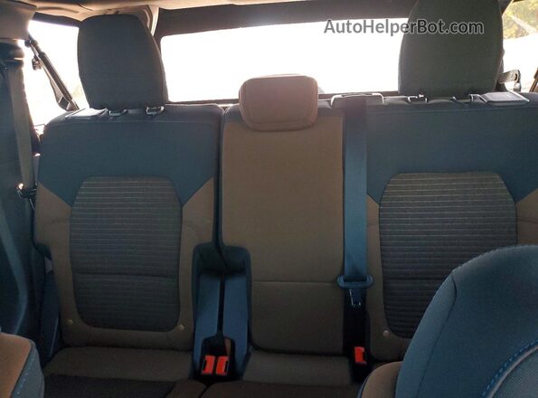 1FMEE5DP8PLB30902 2023 FORD BRONCO Black Vista de los asientos traseros