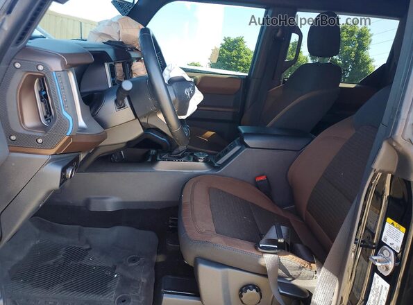 1FMEE5DP8PLB30902 2023 FORD BRONCO Black Vista interior delantera