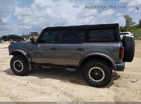 1FMEE5DP9NLB56695 2022 FORD BRONCO Gray 