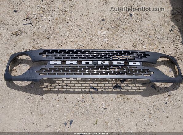 1FMEE5DP9NLB56695 2022 FORD BRONCO Gray Instrument cluster view