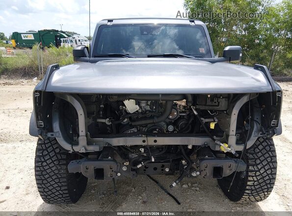 1FMEE5DP9NLB56695 2022 FORD BRONCO Gray Rear interior view