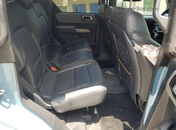 1FMEE5DP9NLB91379 2022 FORD BRONCO Blue უკანა სალონის ხედი