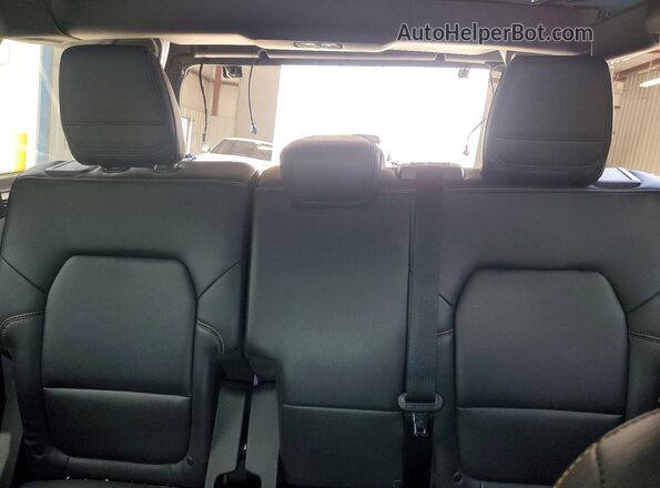 1FMEE5DP9NLB91379 2022 FORD BRONCO Blue უკანა სავარძლების ხედი