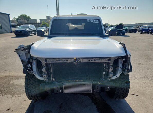 1FMEE5DPXMLA92715 2021 FORD BRONCO Белый Вид спереди