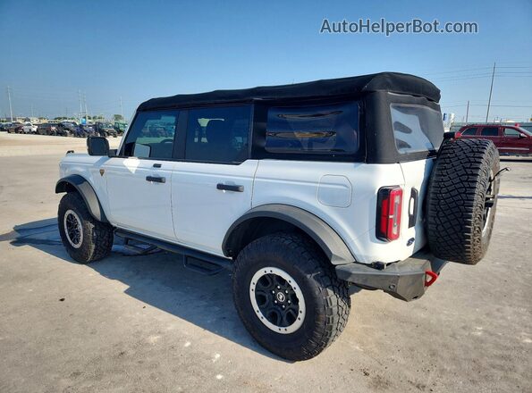 1FMEE5DPXMLA92715 2021 FORD BRONCO Белый Задняя левая четверть