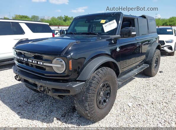1FMEE5DPXNLA72918 2022 FORD BRONCO Черный Передняя левая четверть