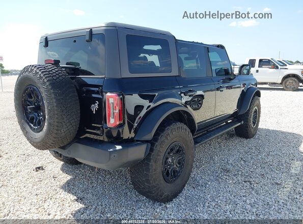 1FMEE5DPXNLA72918 2022 FORD BRONCO Черный Задняя правая четверть