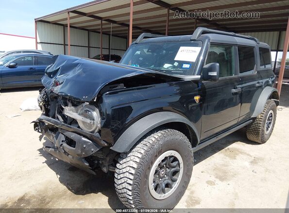 1FMEE5DPXNLA97057 2022 FORD BRONCO Black Vista tres cuartos delantera izquierda