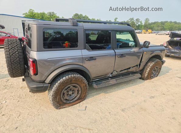 1FMEE5DPXPLB62427 2023 FORD BRONCO Серый Задняя правая четверть