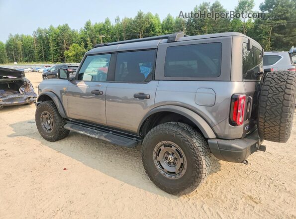 1FMEE5DPXPLB62427 2023 FORD BRONCO Серый Задняя левая четверть