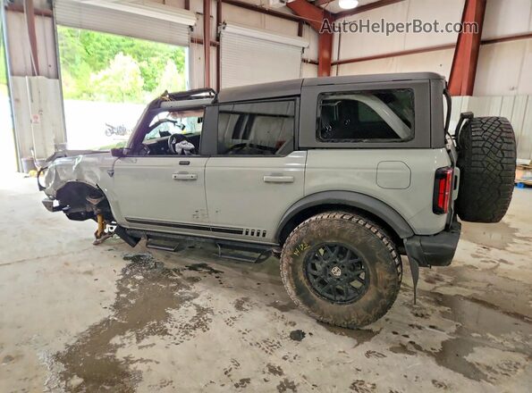 1FMEE5EP4MLA40821 2021 FORD BRONCO Gray Հետևի ձախ