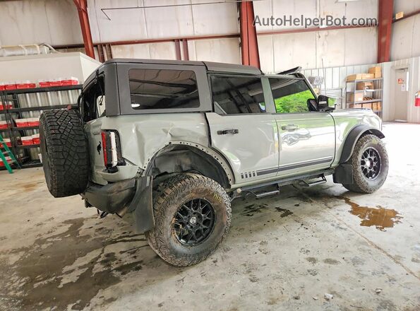1FMEE5EP4MLA40821 2021 FORD BRONCO Gray Հետևի աջ