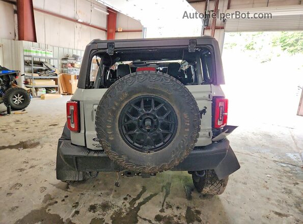1FMEE5EP4MLA40821 2021 FORD BRONCO Gray Հետևի տեսք